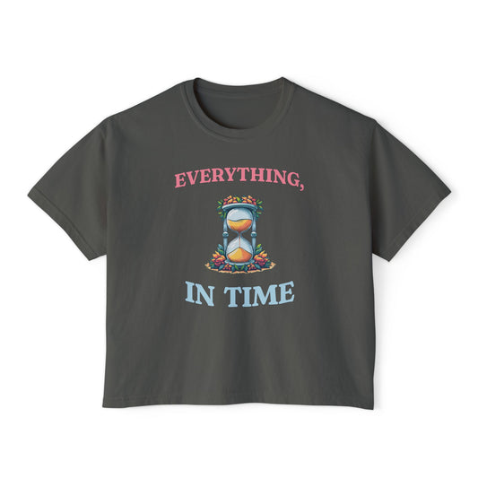 Everything In Time Boxy Tee