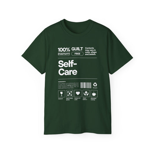 "Self-Care Nutritional Label" Cozy T-Shirt