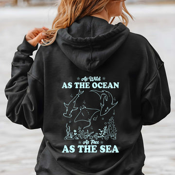 As wild as the ocean Hoodie