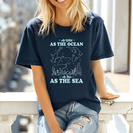 As Wild As The Ocean T-Shirt