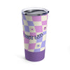 "Living My Best Life" Motivational Tumbler - Purple