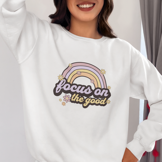 Focus On The Good Crewneck Sweatshirt