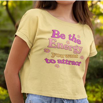 Be The Energy Boxy Tee